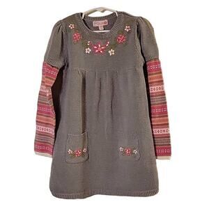 Emma's Garden Girl's Winter Dress Size‎ L